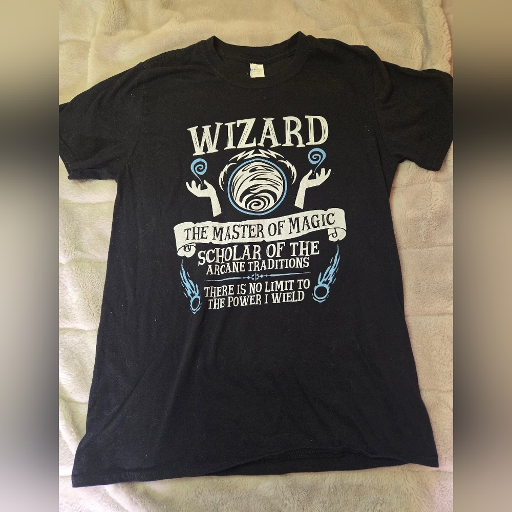 Redbubble Black Wizard Tee